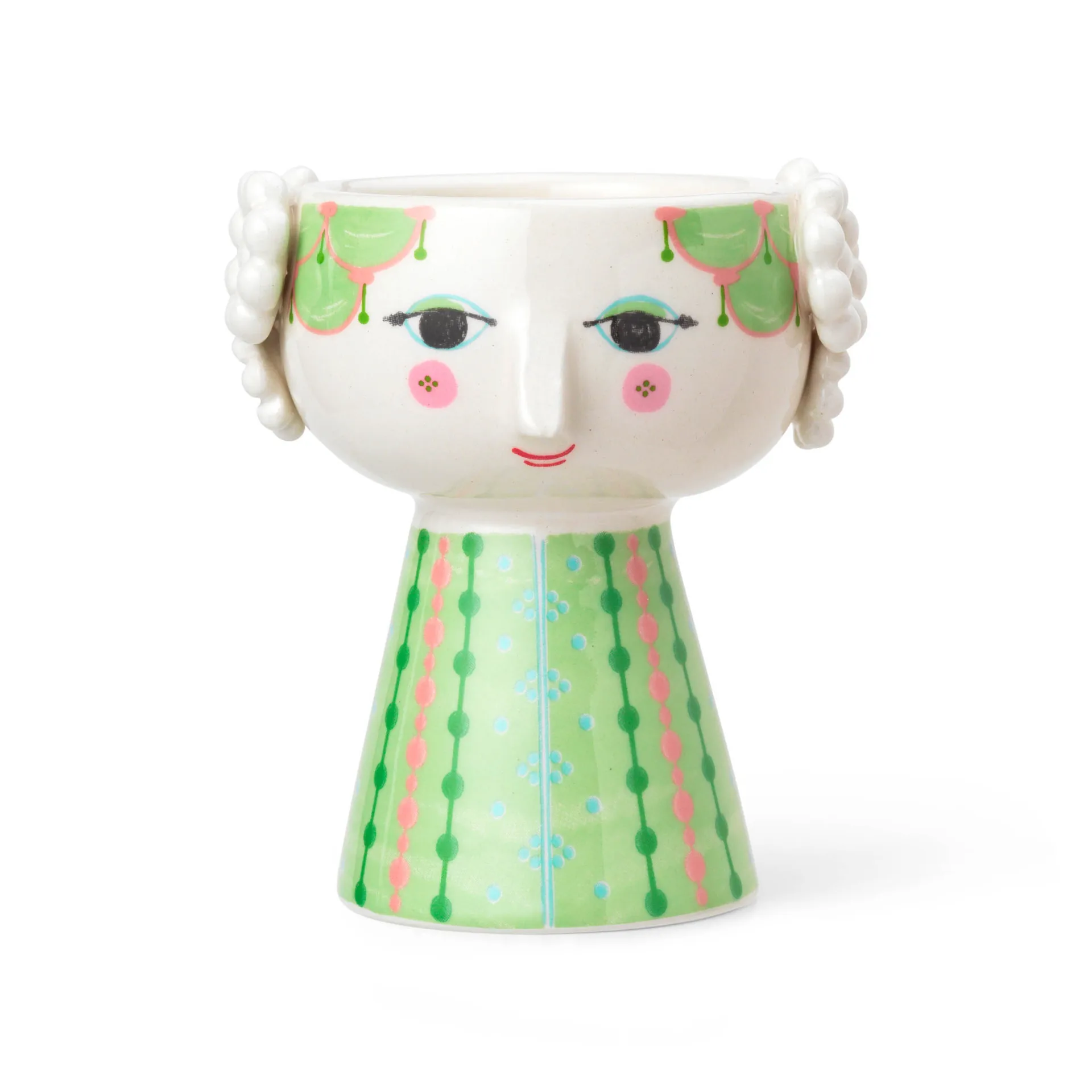 Eva kynttilänjalka 9,5 cm, Vihreä Bjørn Wiinblad