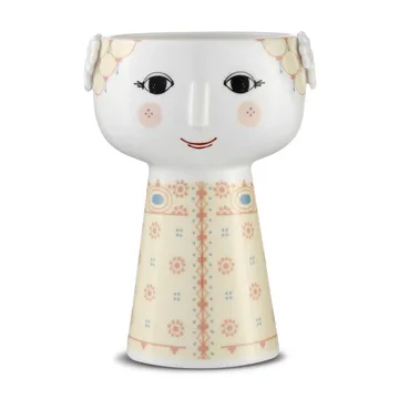 Eva maljakko 15 cm - Soft yellow - Bjørn Wiinblad