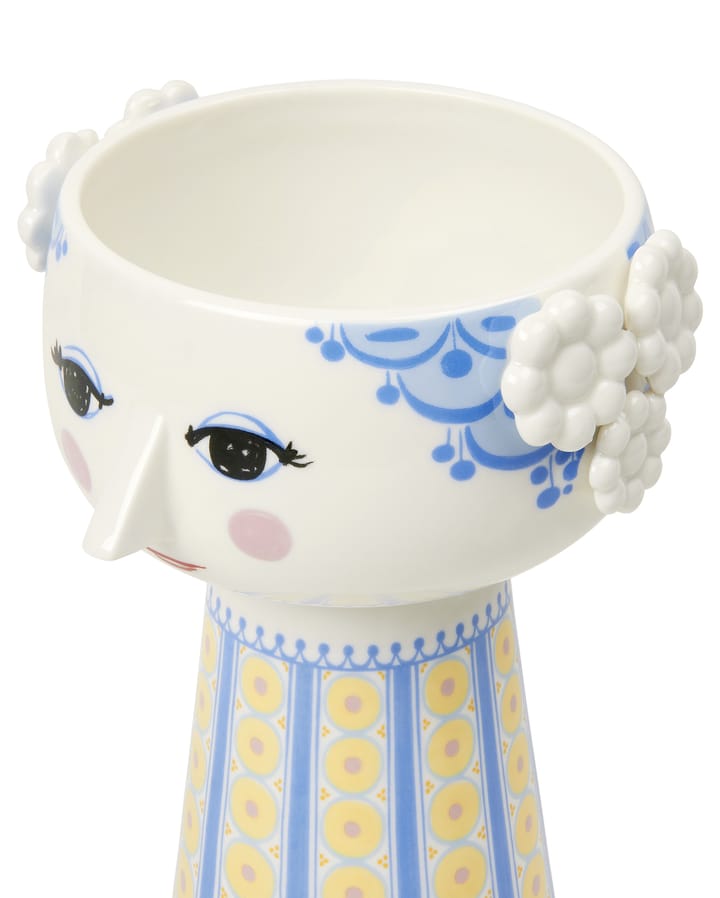 Eva maljakko 18,5 cm, Sininen-sininen Bjørn Wiinblad