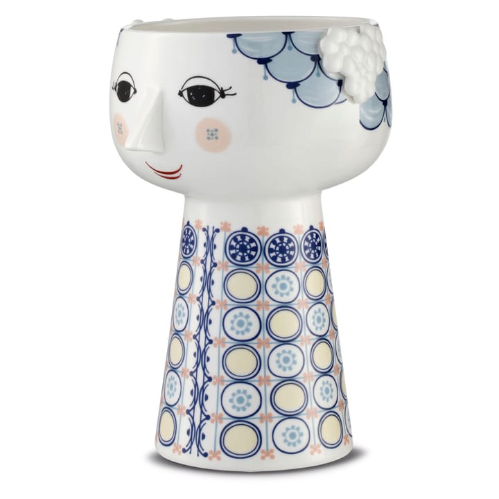Eva maljakko 18,5 cm, Sininen Bjørn Wiinblad