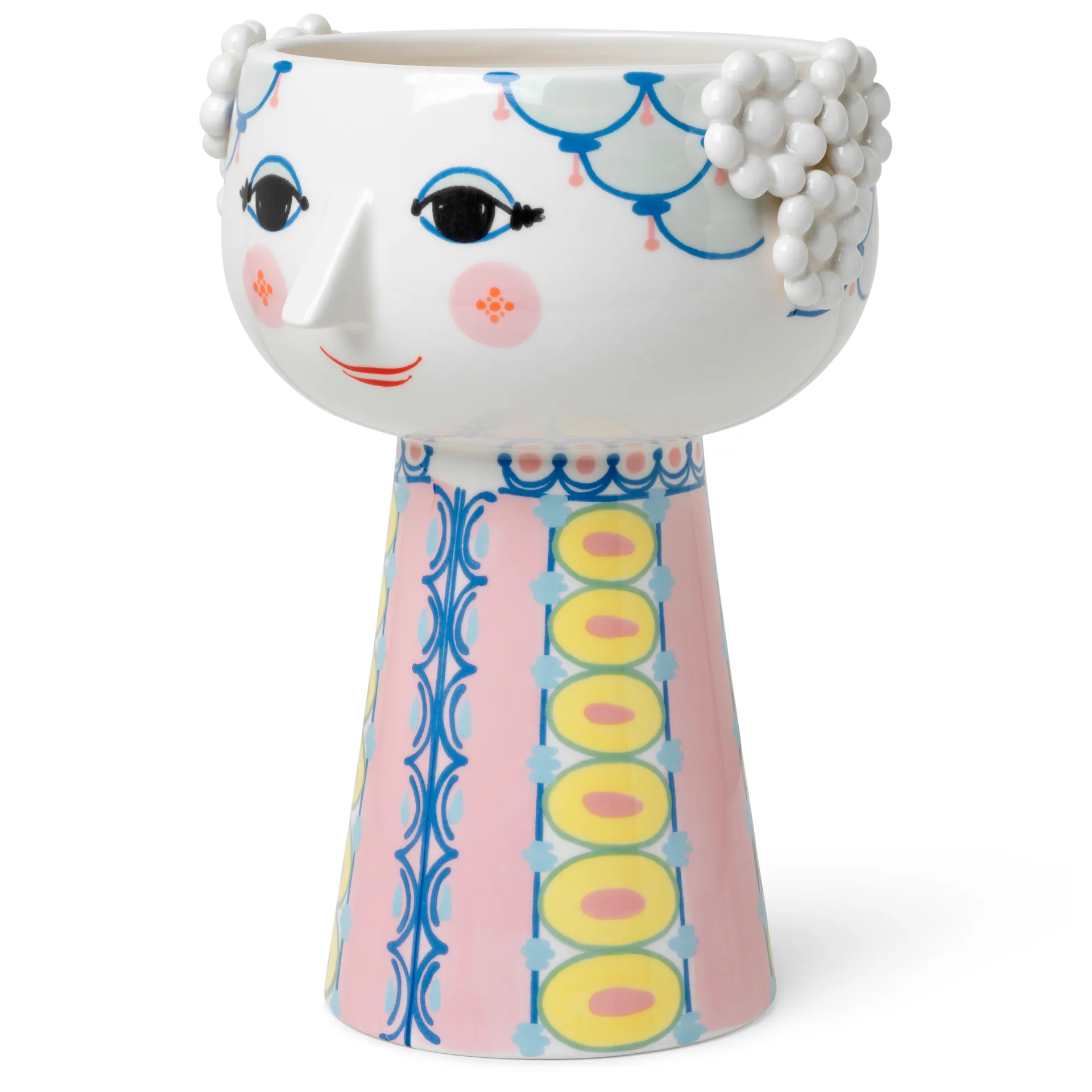 Eva maljakko 23 cm, Vaaleanpunainen Bjørn Wiinblad