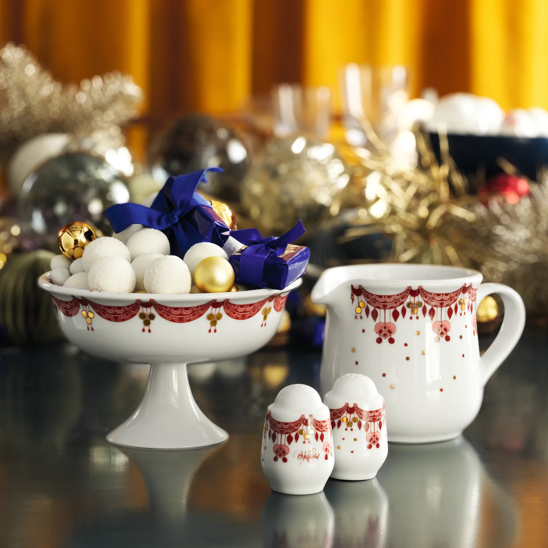 Guirlande kastikekannu, 50 cl, Punainen Bjørn Wiinblad