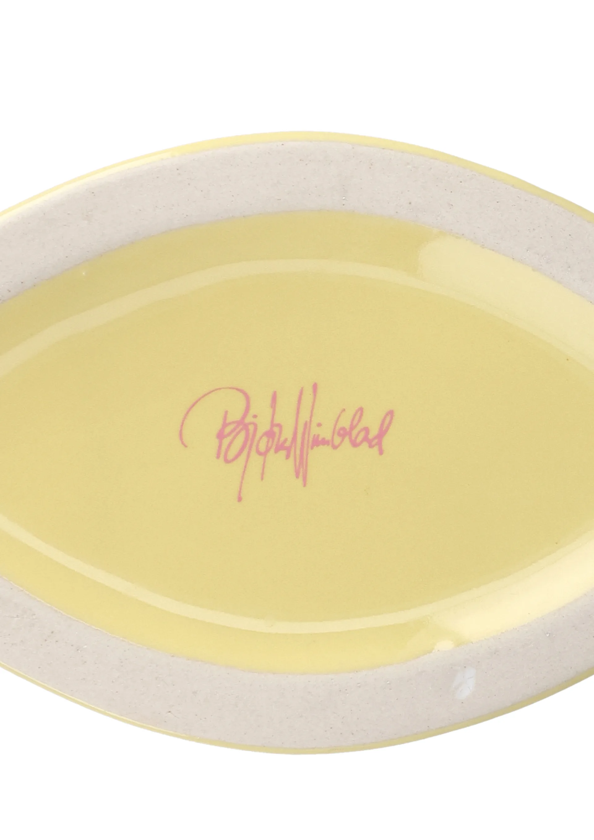 Nina maljakko, Keltainen–vaaleanpunainen, 22 cm Bjørn Wiinblad