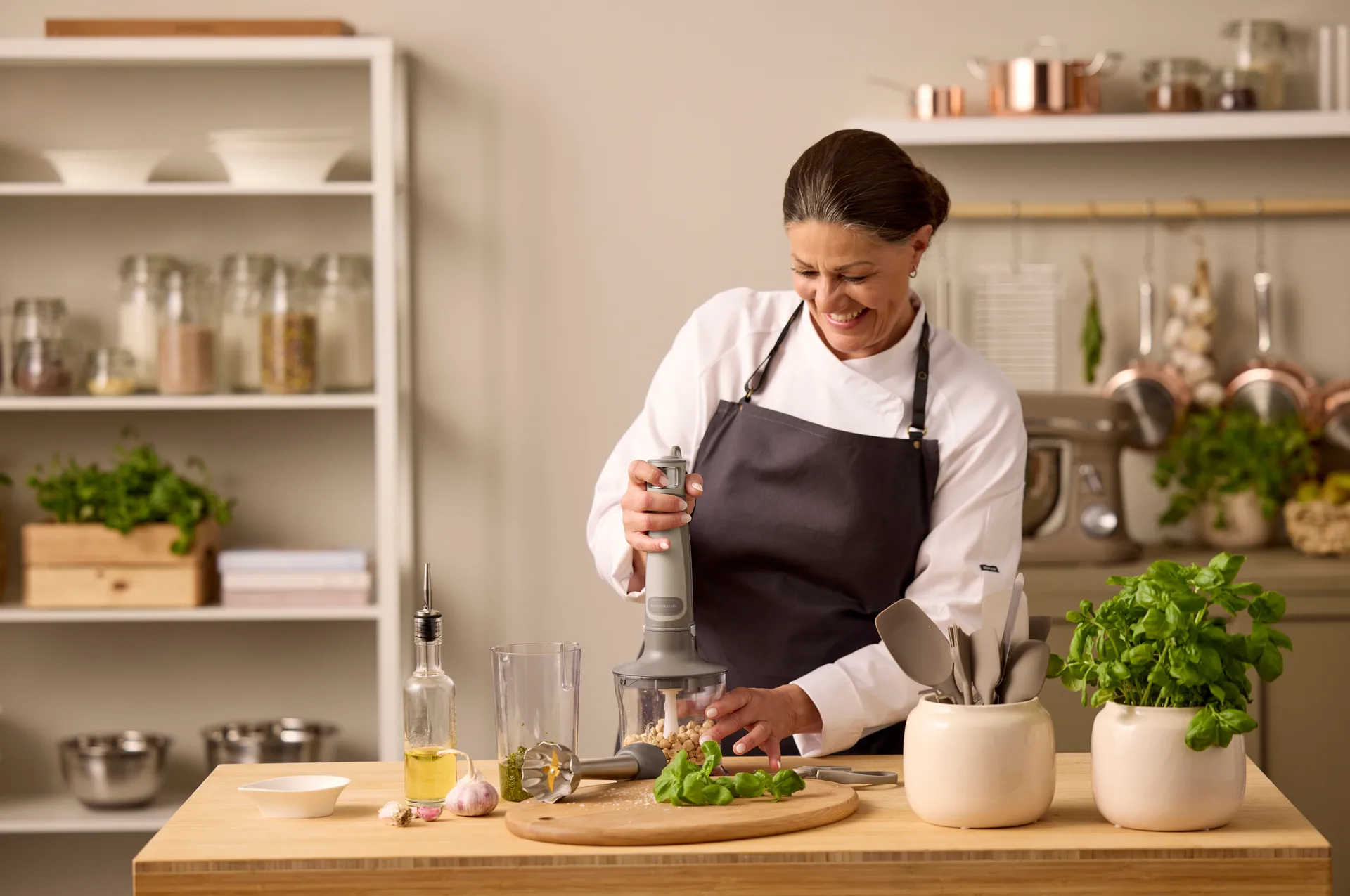 Blomsterbergin sauvasekoitinsarja 3 osaa, Latte Blomsterbergs