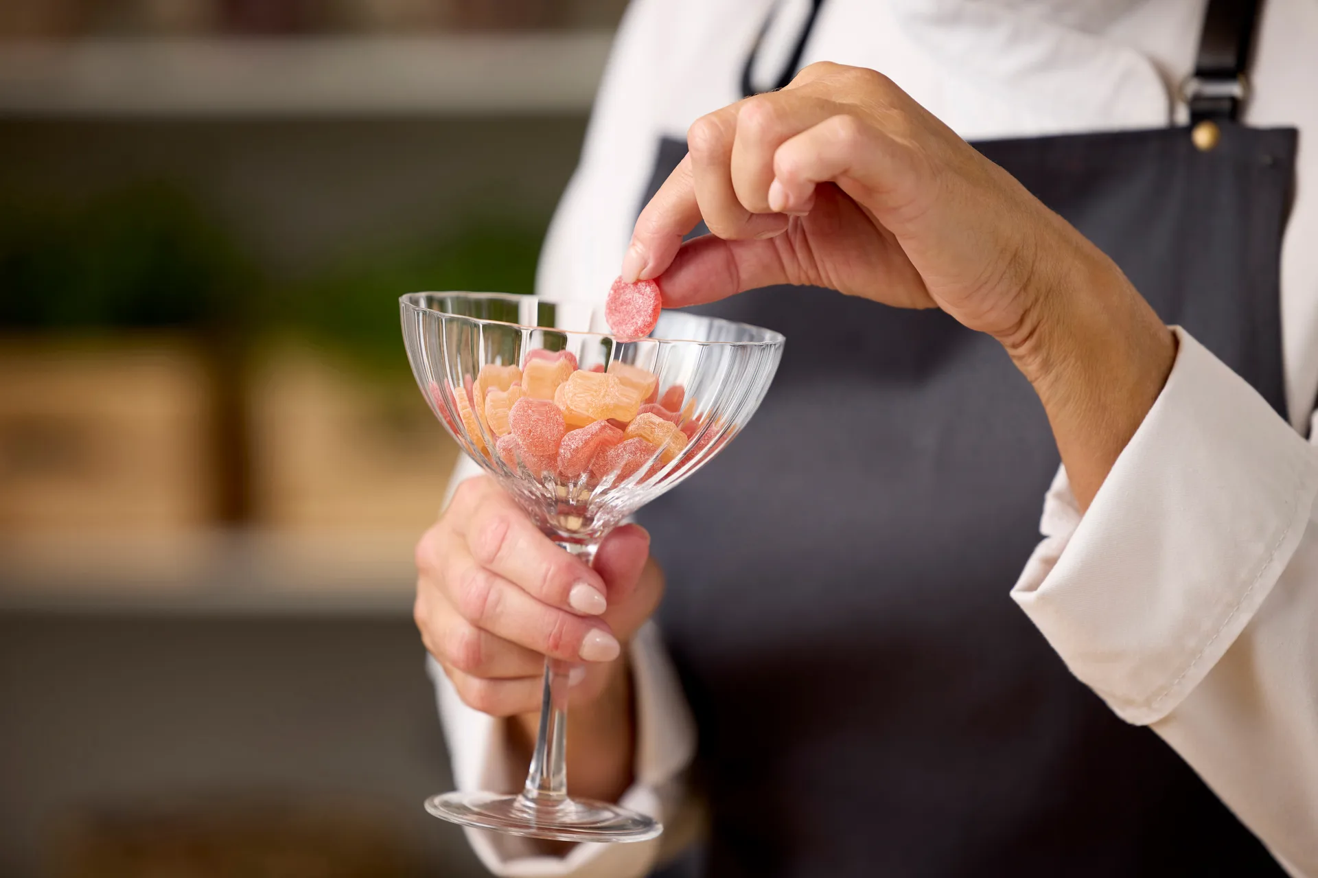 Blomsterbergs jälkiruokalasit 430 ml 4-pack., Lasi Blomsterbergs