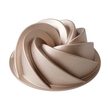 Blomsterbergs kakkuvuoka swirl 24x9 cm - Rose gold - Blomsterbergs