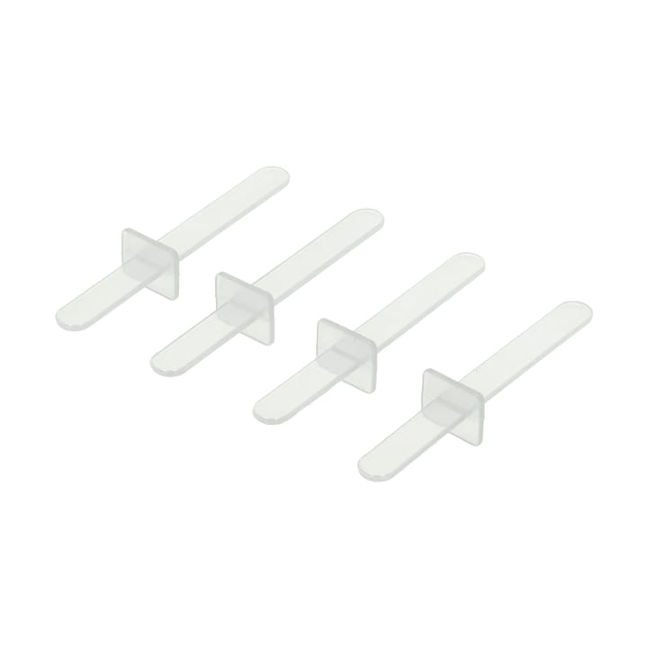 Blomsterbergs lasitikku 4-pack - Läpinäkyvä - Blomsterbergs