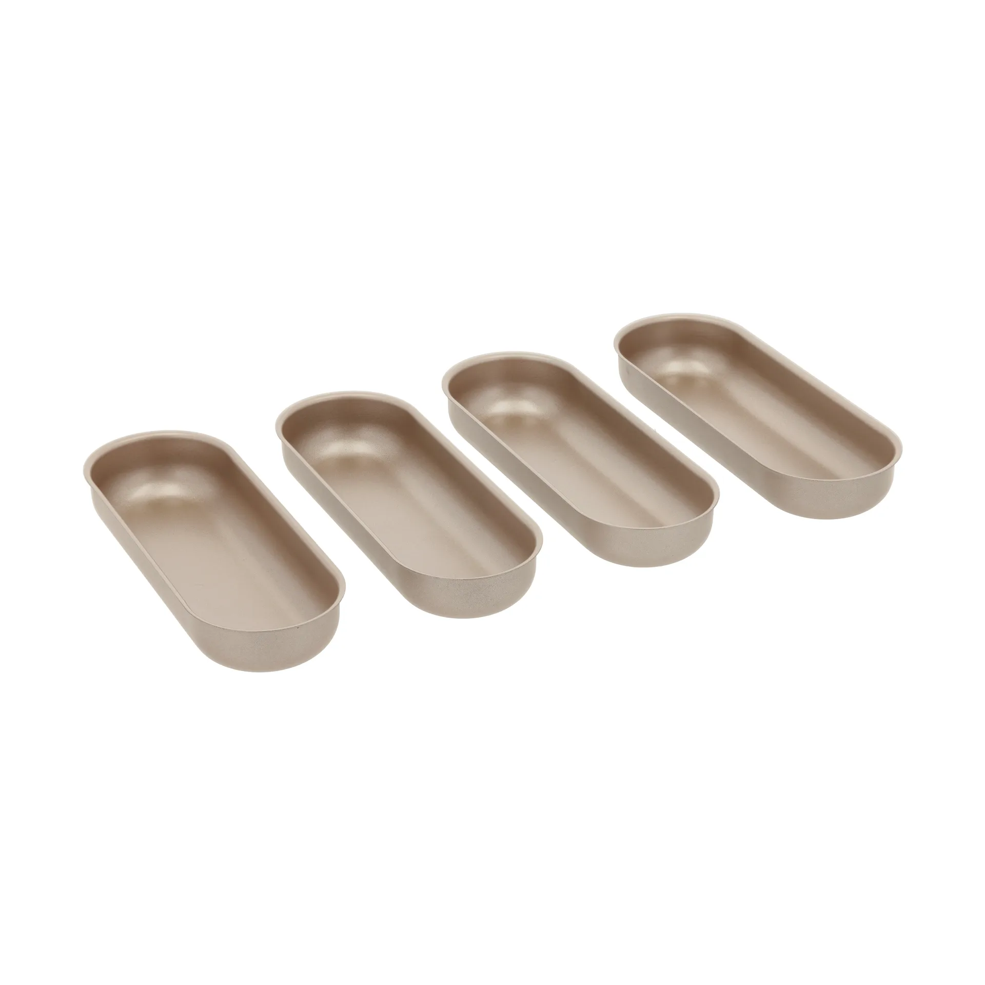 Blomsterbergs minileipävuoka, Rose gold, 4 kpl Blomsterbergs