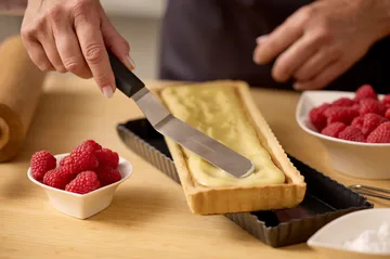 Blomsterbergs piirakkavuoka suorakulmainen 35×11×2,6 cm - Tummanharmaa - Blomsterbergs