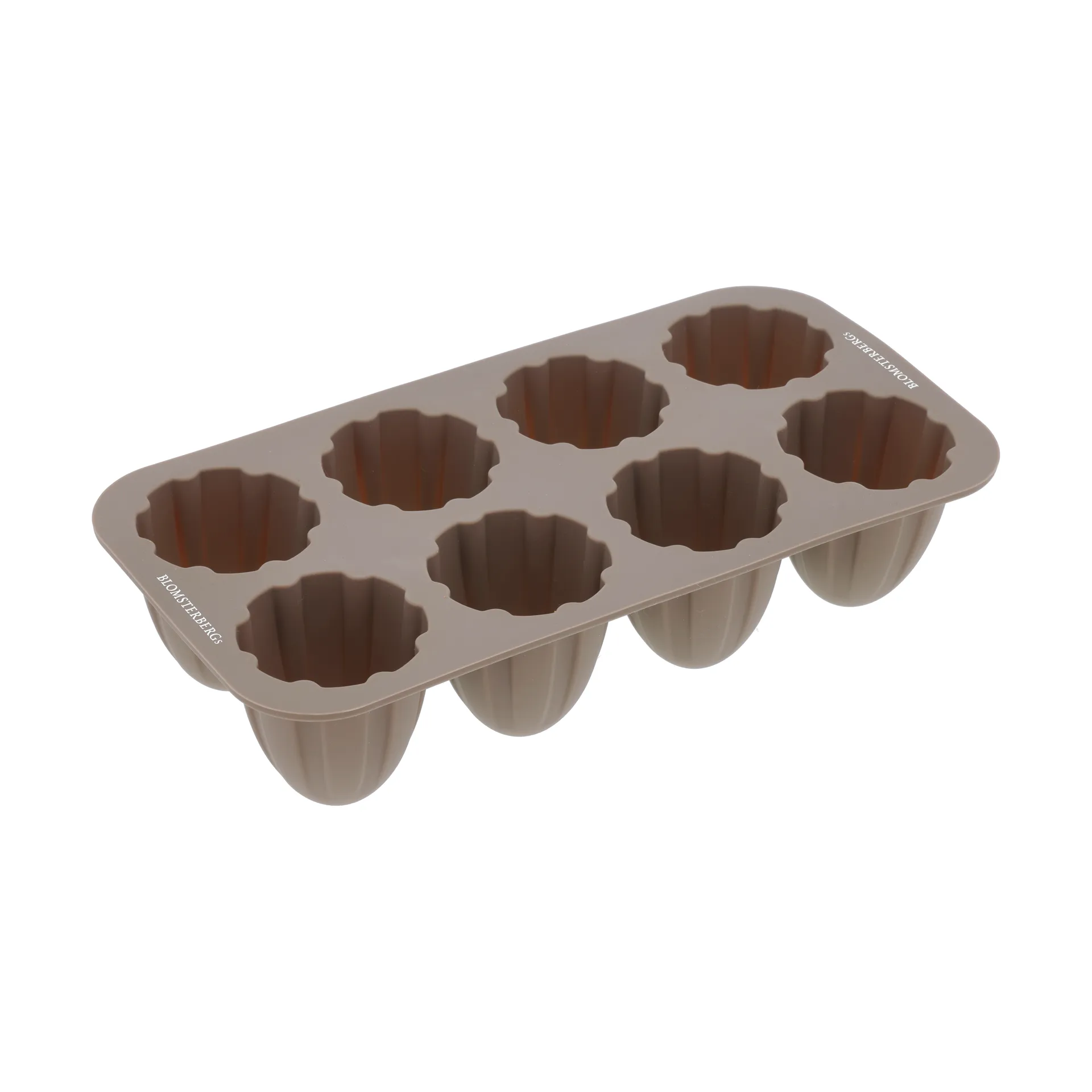 Blomsterbergs vaahtokarkkimuotti kupoli silikoni, Latte Blomsterbergs