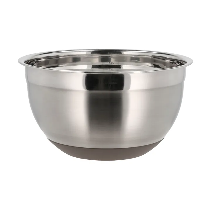 Sekoituskulho silikonipohjalla latte - 5 litra - Blomsterbergs