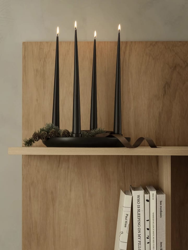 ADVENT kynttilänjalka Ø27 cm, Black Blomus