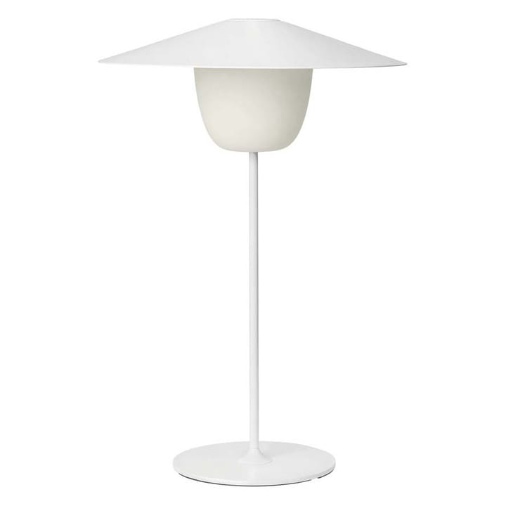 Ani kuljetettava LED-lamppu 49 cm - Valkoinen - blomus