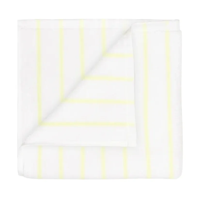 Arto pyyhe, 2-pack, läpikuultavan keltainen–valkoinen, 30x50 cm blomus