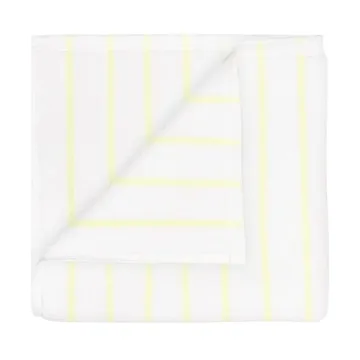 Arto pyyhe - 2-pack, läpikuultavan keltainen–valkoinen, 30x50 cm - blomus