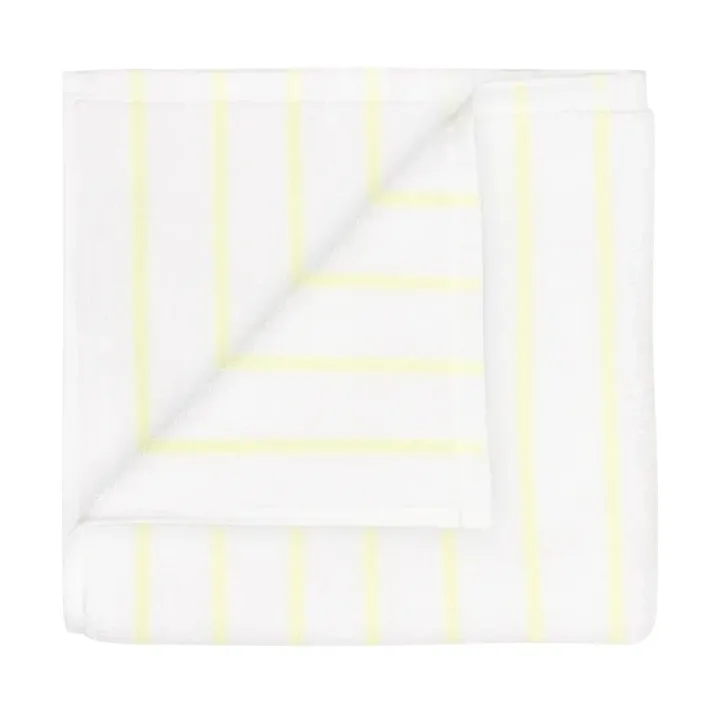 Arto pyyhe - 2-pack, läpikuultavan keltainen–valkoinen, 30x50 cm - blomus