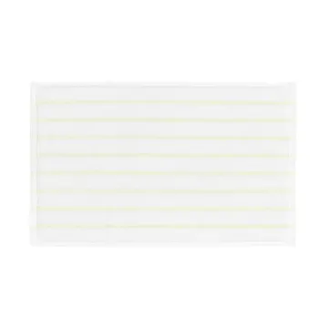 Arto pyyhe - 2-pack, läpikuultavan keltainen–valkoinen, 30x50 cm - blomus