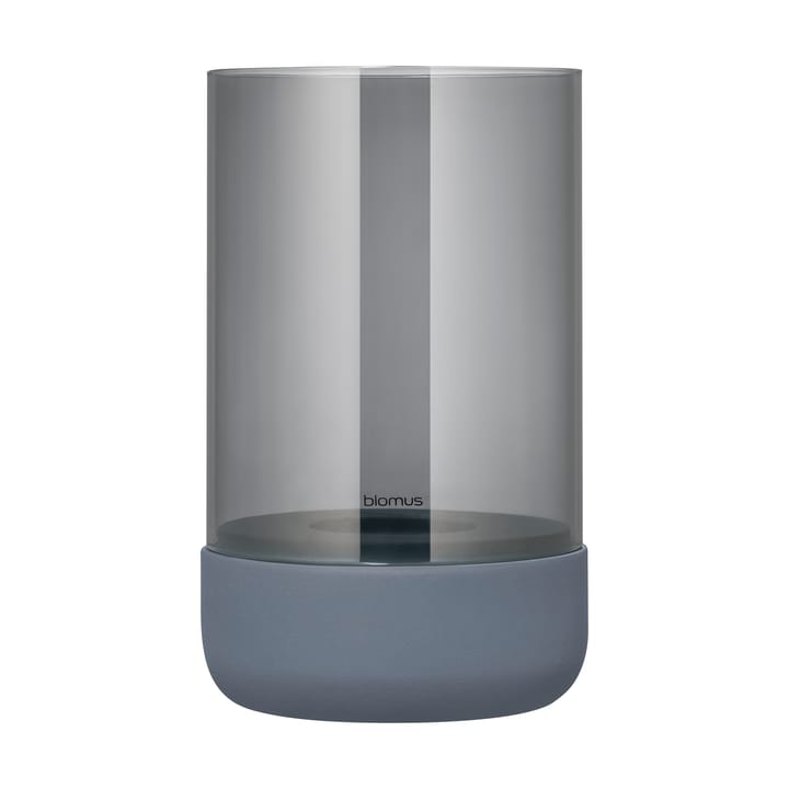 Calma kynttilälyhty Ø12 cm - Gray-smoke - Blomus