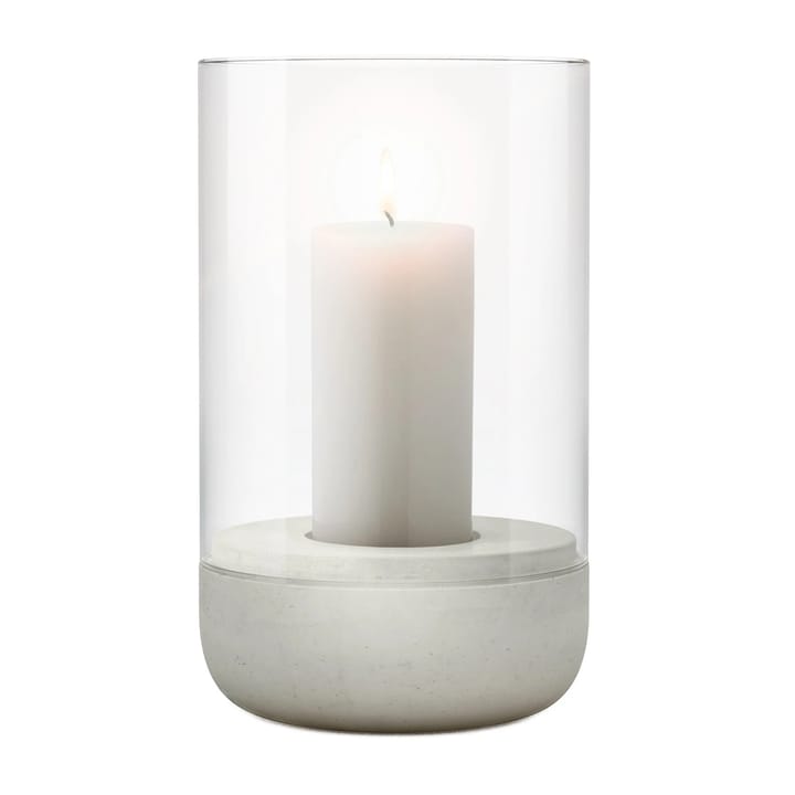 Calma kynttilälyhty pöytäkynttilällä Ø 12 cm - Light grey - Blomus
