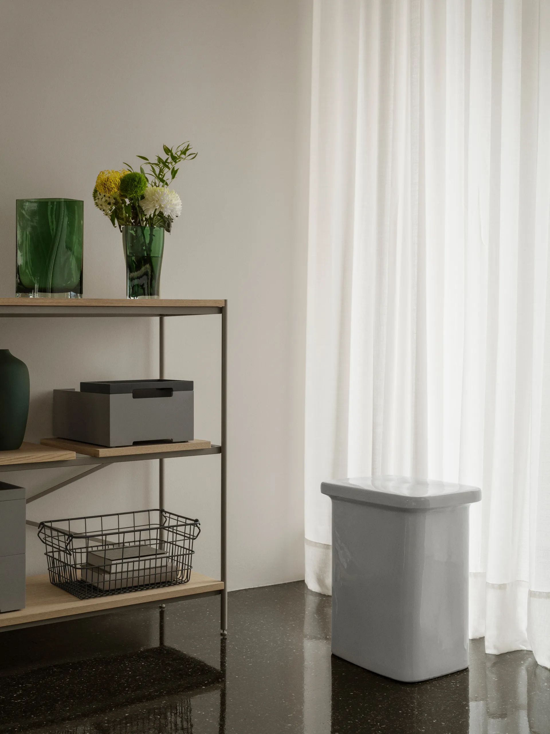Duasis maljakko, Agave Green, 21 cm blomus
