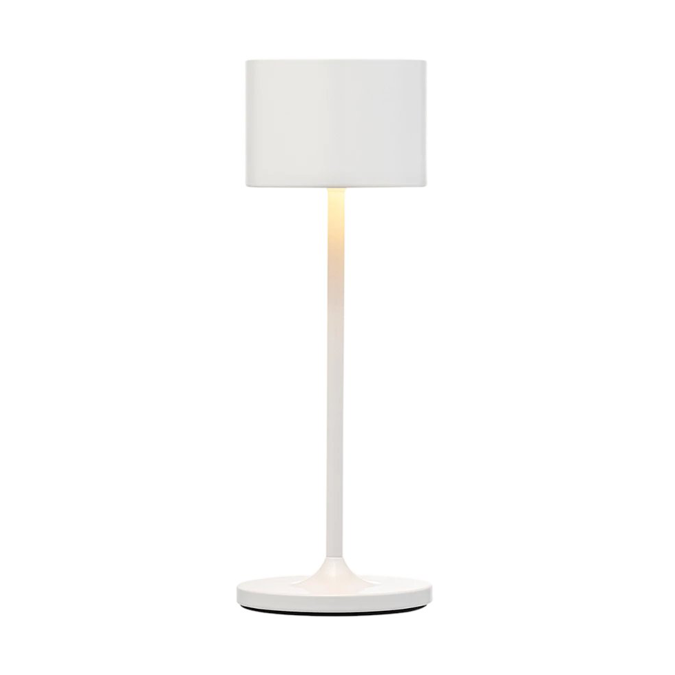 blomus Farol mini LED-lamppu 19,5 cm Valkoinen | Skandinaavinen Sisustus | Pöytävalaisimet | Valkoinen
