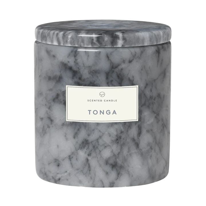 Frable tuoksukynttilä marmori Ø 10 cm - Sharkskin-tonga - Blomus