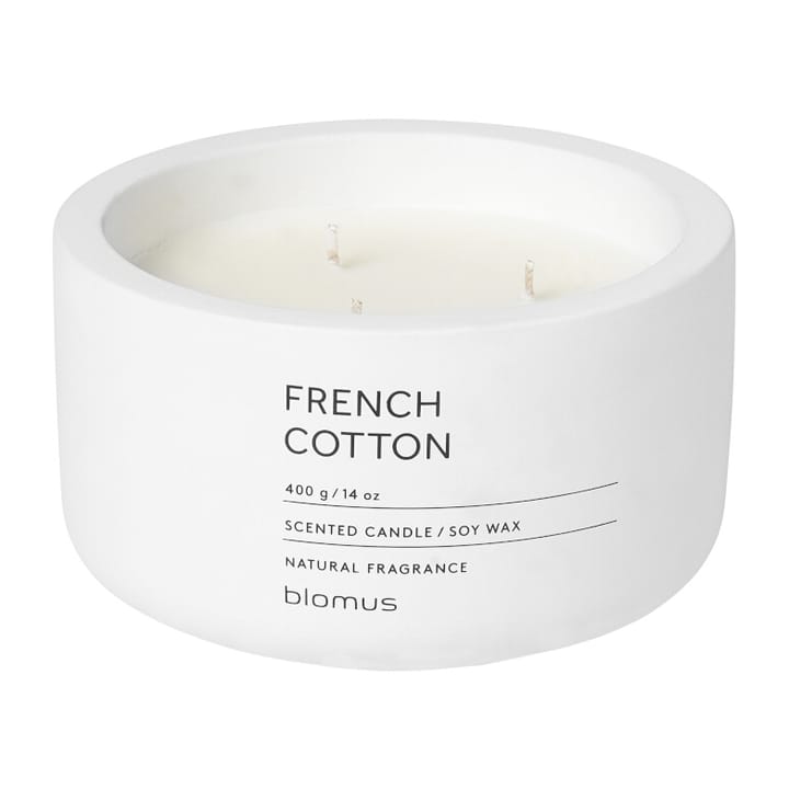 Fraga tuoksukynttilä 25 tuntia - French Cotton-Lily White - Blomus
