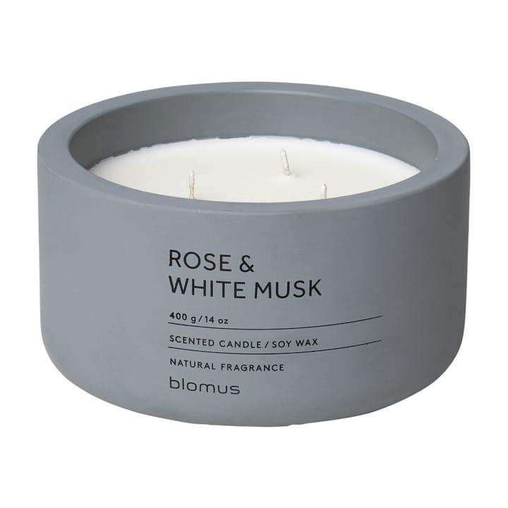 Fraga tuoksukynttilä 25 tuntia - Rose & White Musk-Flintstone - Blomus