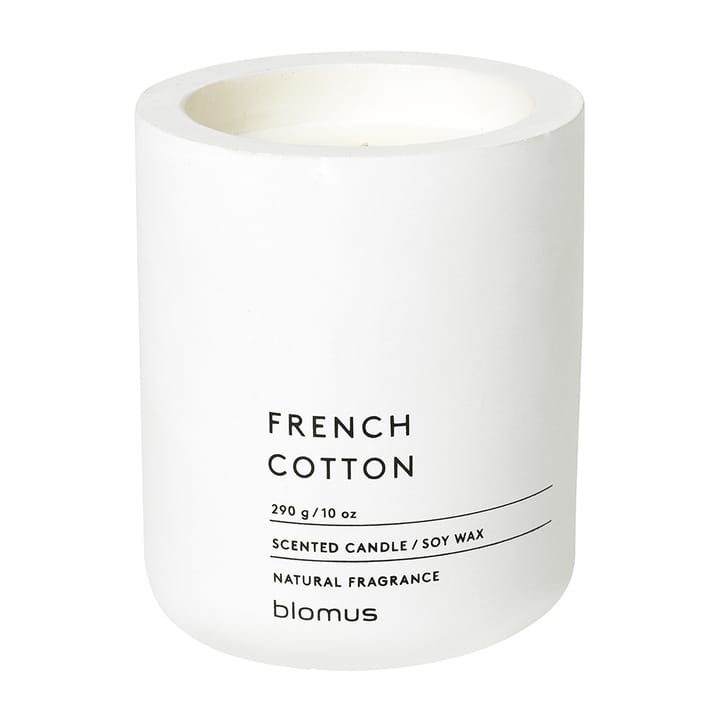 Fraga tuoksukynttilä 55 tuntia - French Cotton-Lily White - blomus