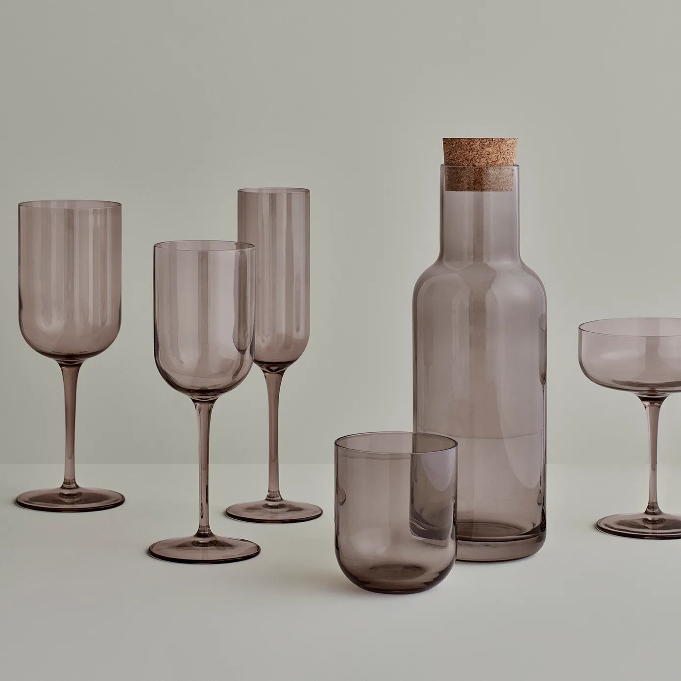 Fuum samppanjalasi 21 cl, 4-pakkaus, Nomand blomus