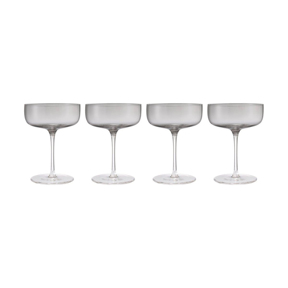 blomus Fuumi samppanjalasi Coupe 28 cl 4-pack -kirkas