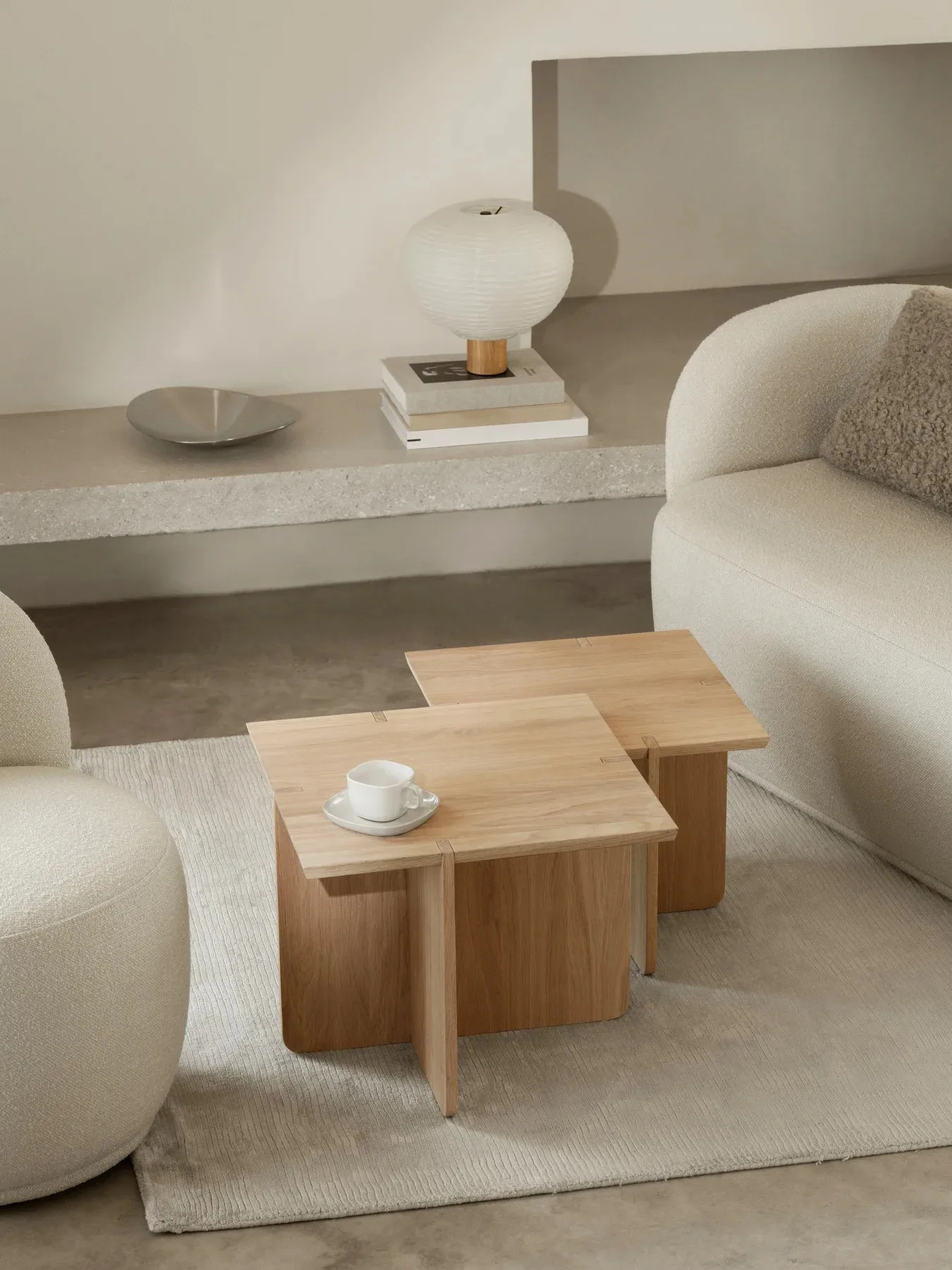 Kami pöytävalaisin, Tammi, Ø32 cm blomus