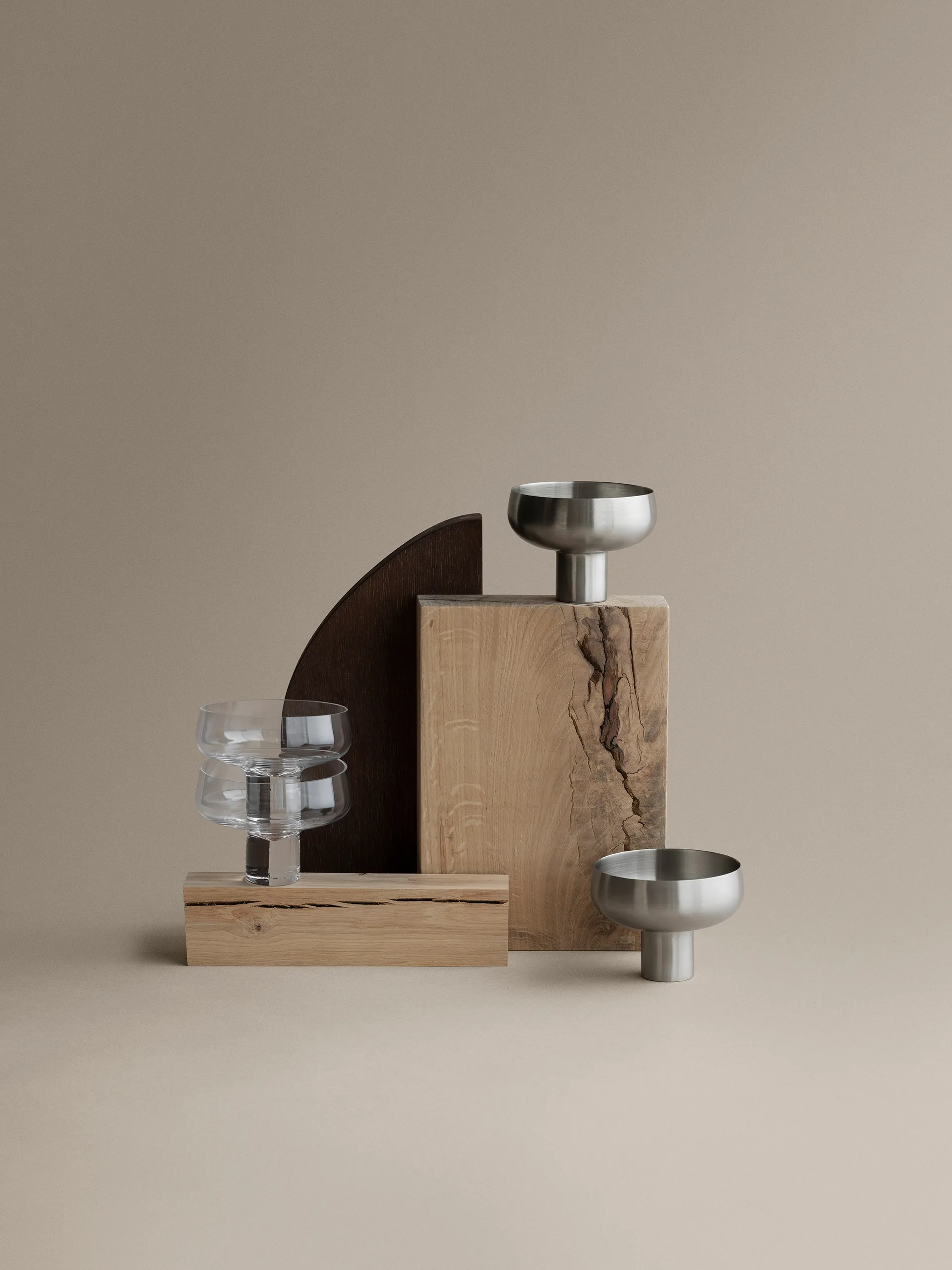 Koyoi samppanjalasi Coupe 9 cl, Ruostumaton teräs blomus