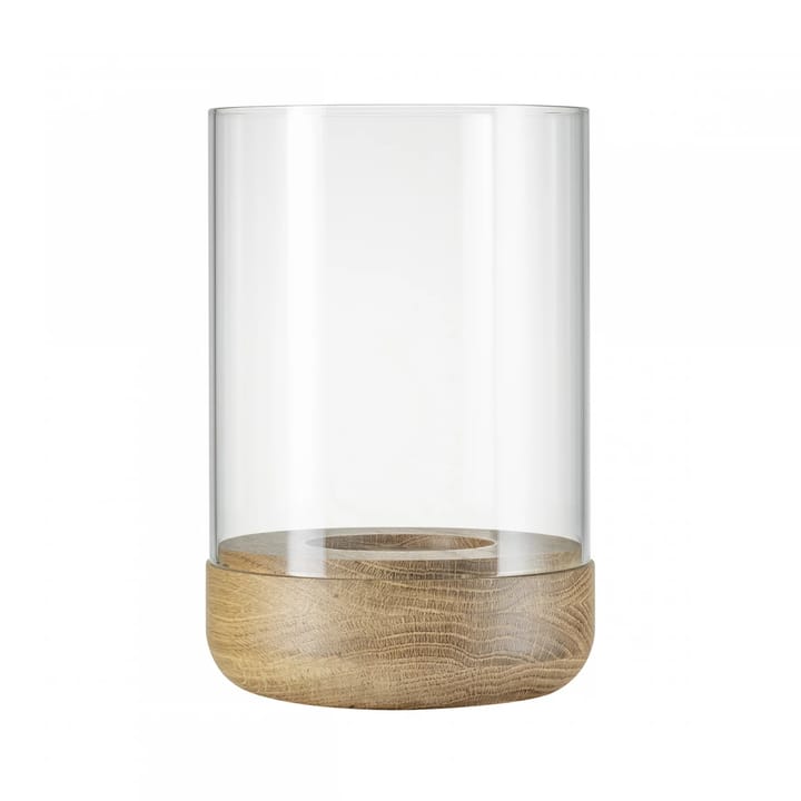 Lanto lanterna -kynttilälyhty L Ø 15 cm - Transparent-oak - Blomus