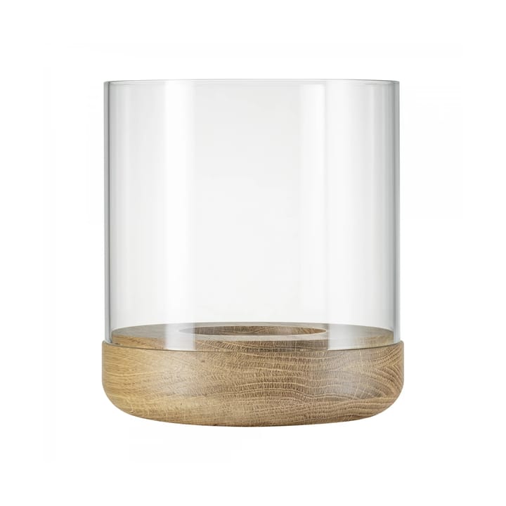 Lanto lanterna -kynttilälyhty XL Ø 26,5 cm - Transparent-oak - Blomus