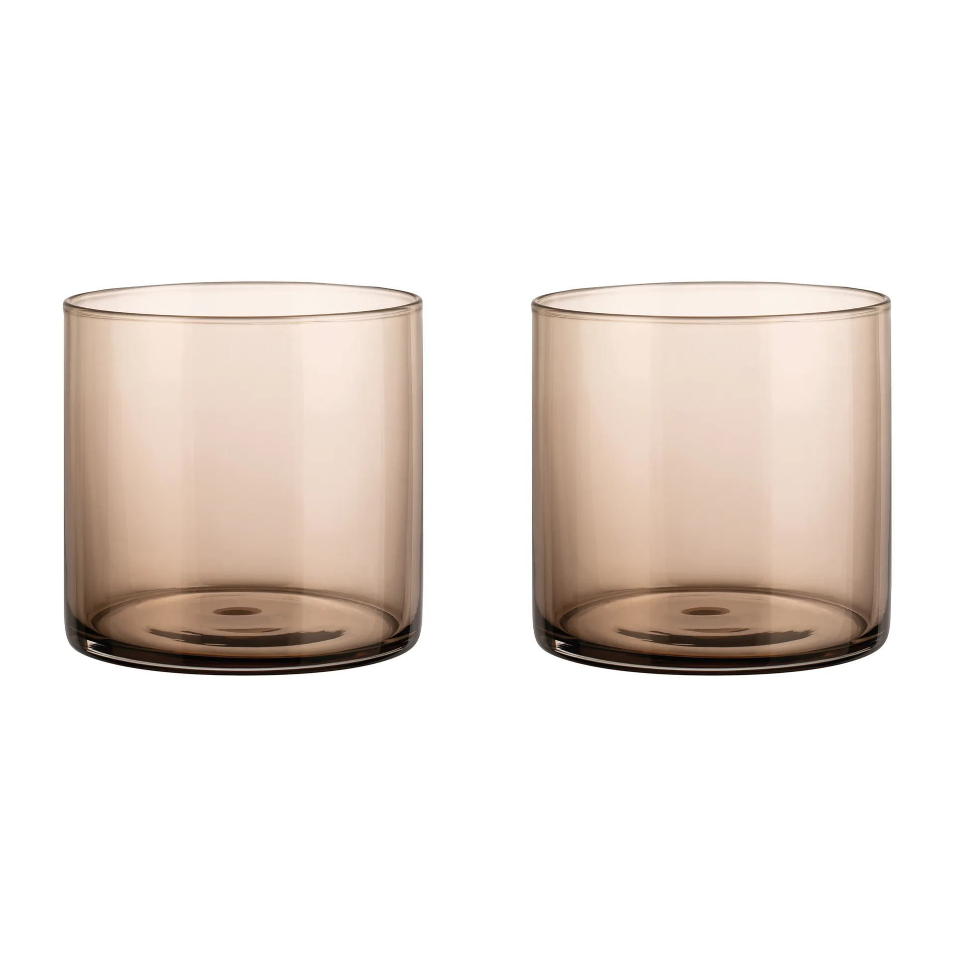 Mera tumbler-lasi 20 cl 2-pakkaus, Coffee blomus