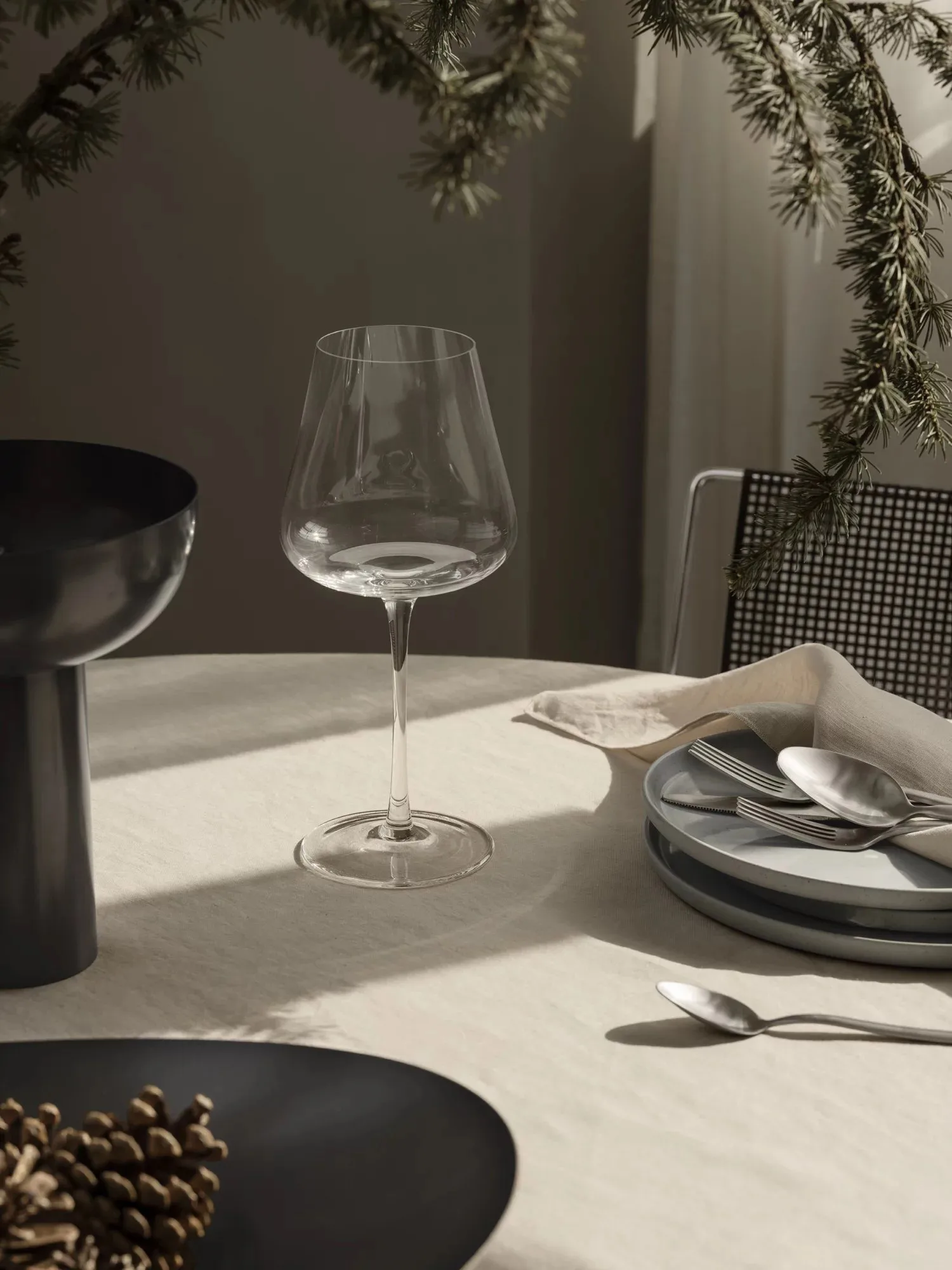 MIYABI hyasinttimaljakko Ø 17 cm, Burned metal blomus