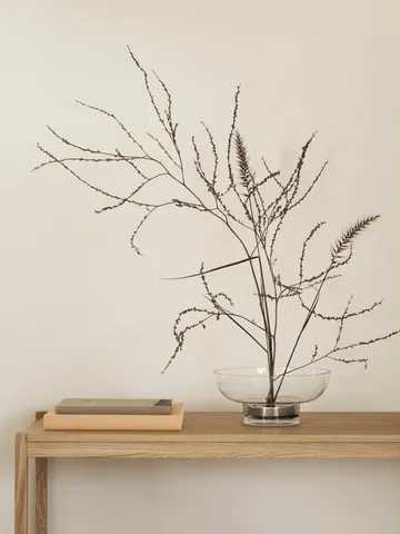 MIYABI maljakko M Ø23 cm - kirkas - blomus