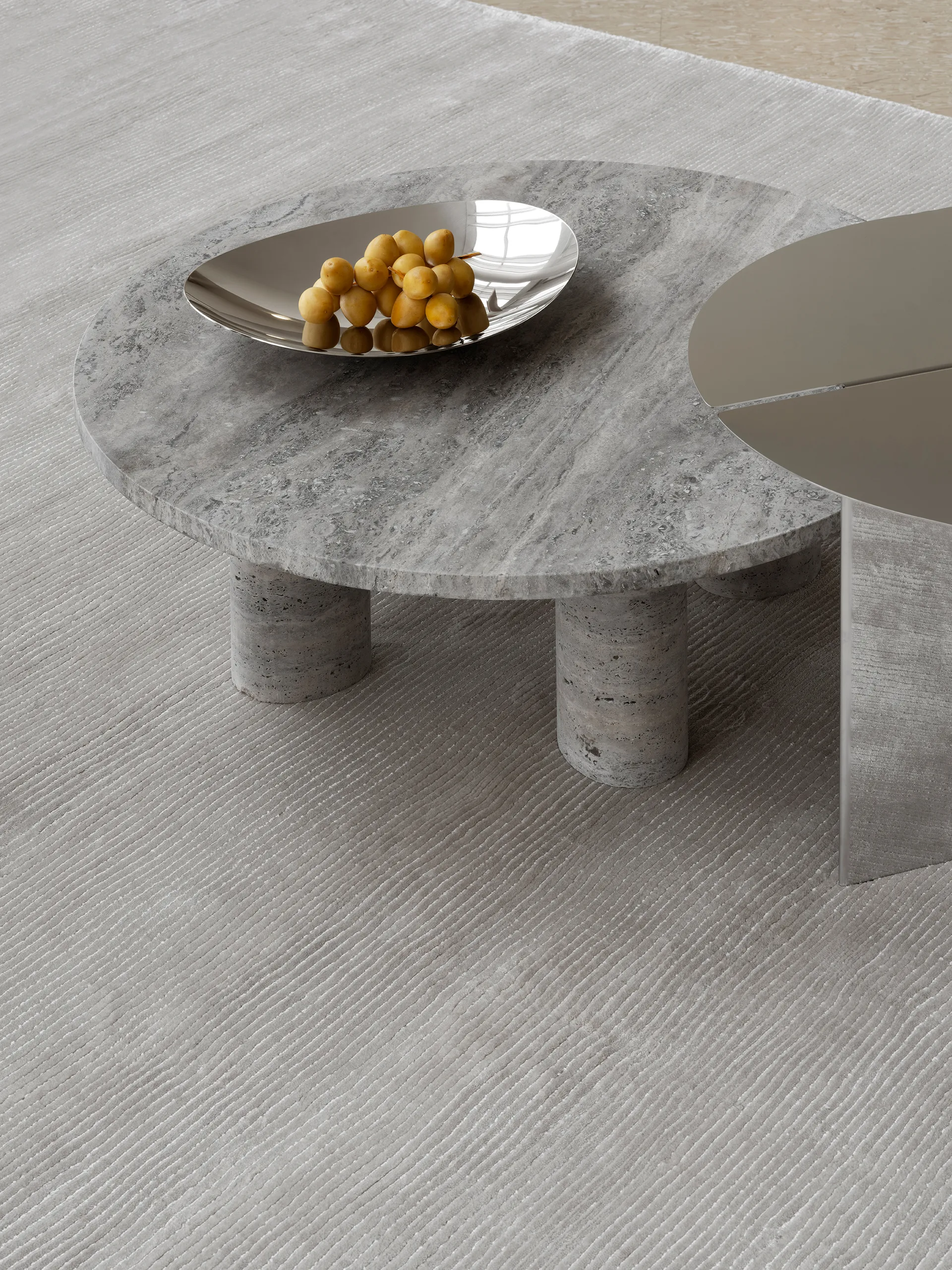 ONDEA kulho S 28,5x34 cm, Ruostumaton teräs kiillotettu blomus