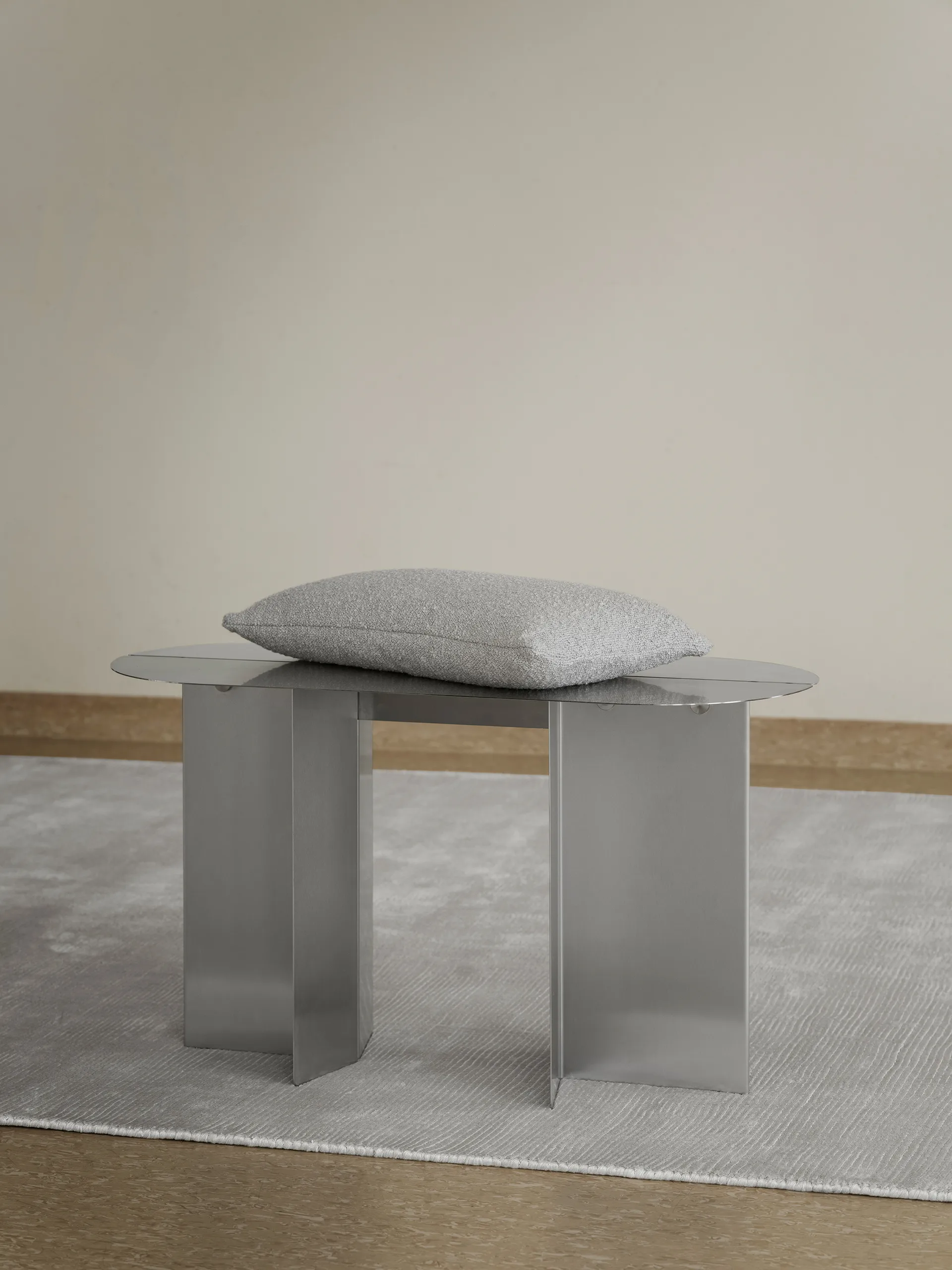 ORU penkki 80x45 cm, Matta ruostumatonta terästä blomus