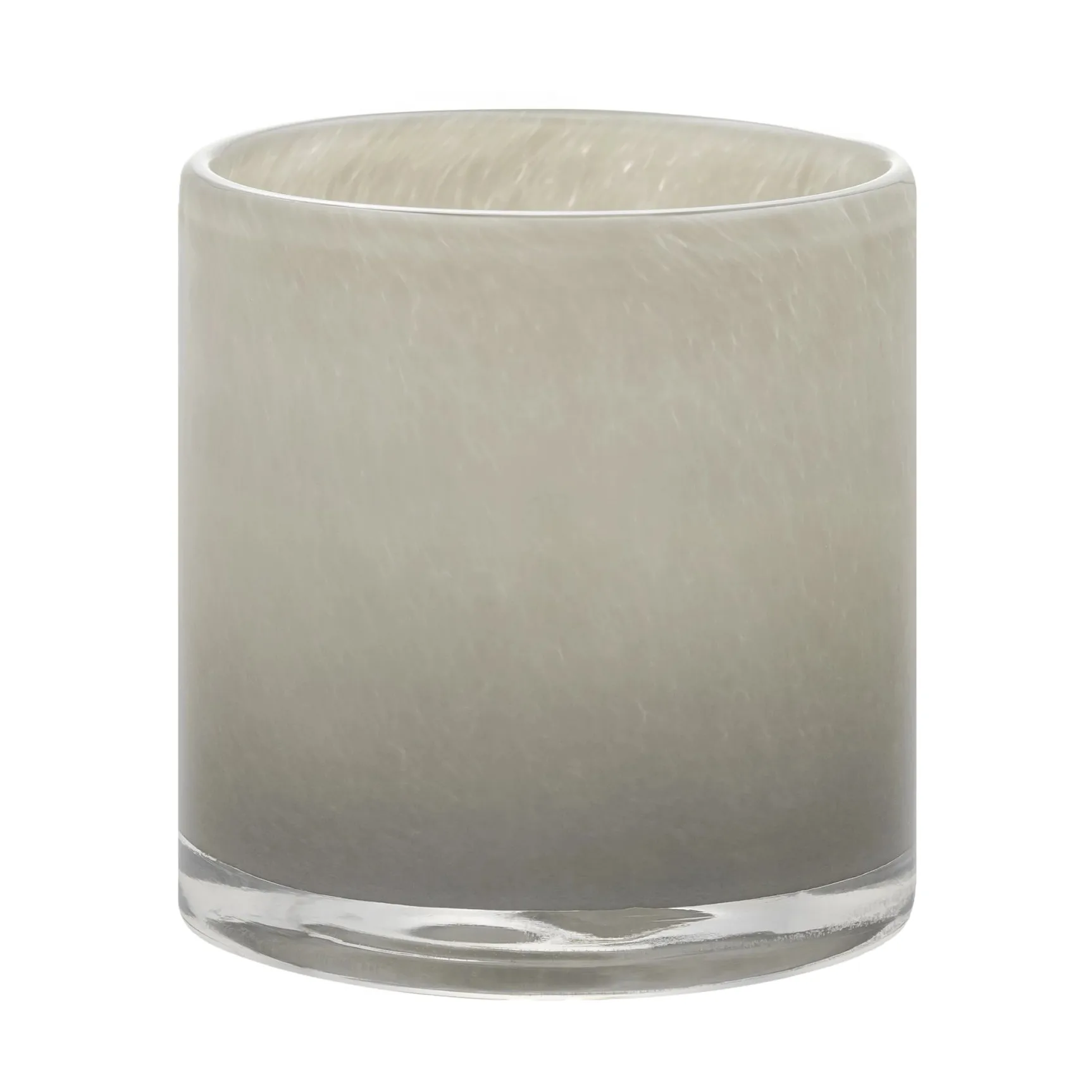 SAGA kynttilälyhty L Ø15 cm, Dove blomus