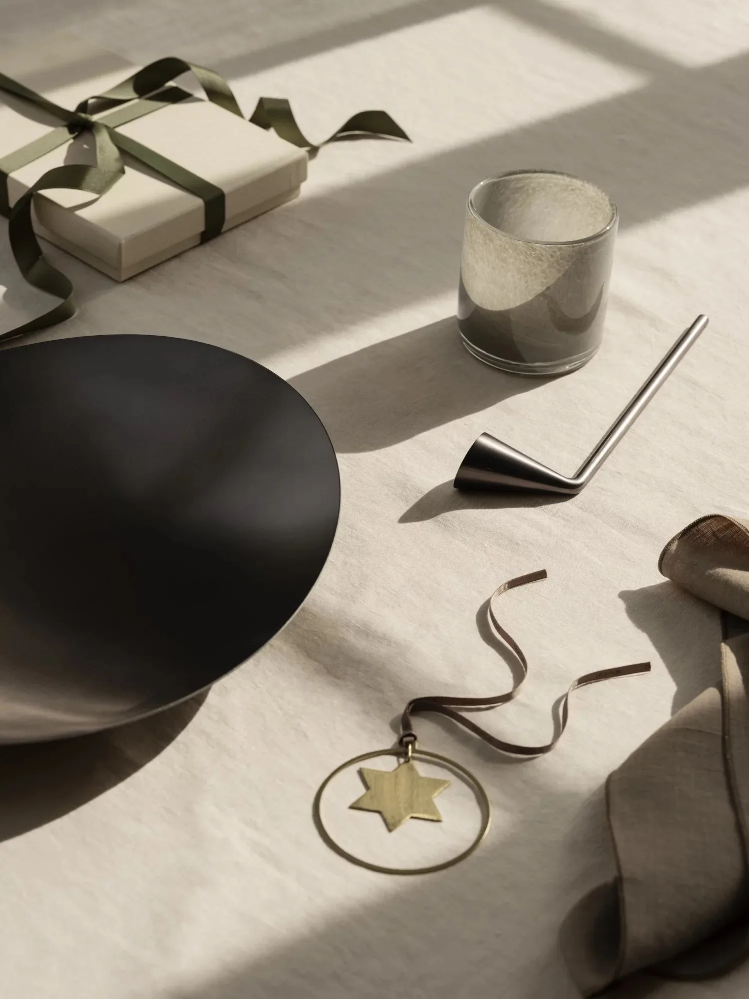 SAGA kynttilälyhty S Ø8,3 cm, Dove blomus