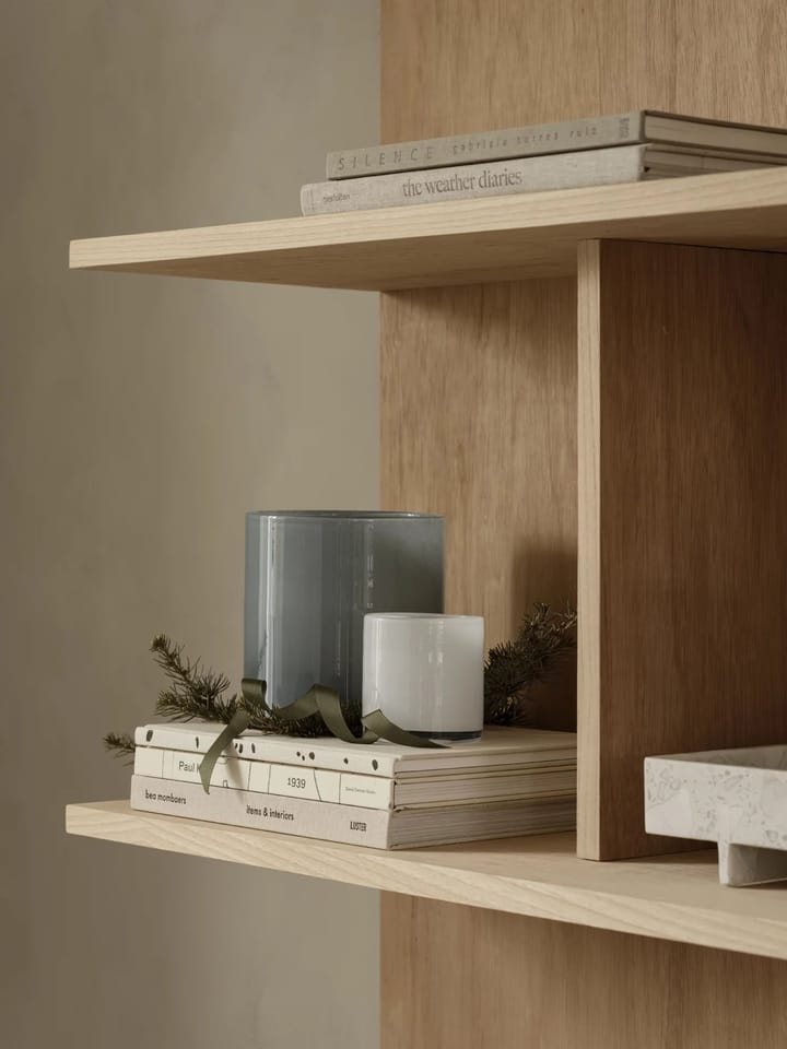 SAGA kynttilälyhty S Ø8,3 cm, White Blomus
