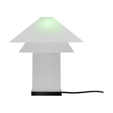 Sanaka pöytälamppu, kannettava - Valkoinen - blomus