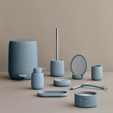 Sono Vanity -pöytäpeili Ø17 cm - Ashley blue - blomus