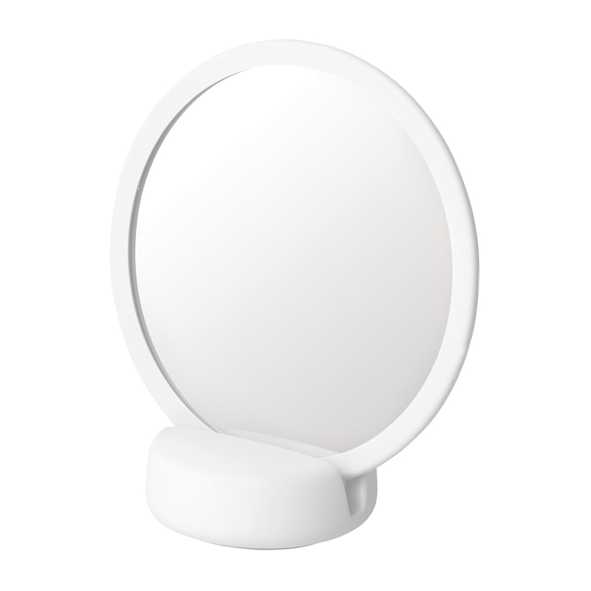 blomus Sono Vanity -pöytäpeili 17 cm Valkoinen | Skandinaavinen Sisustus | Pöytäpeilit | Valkoinen