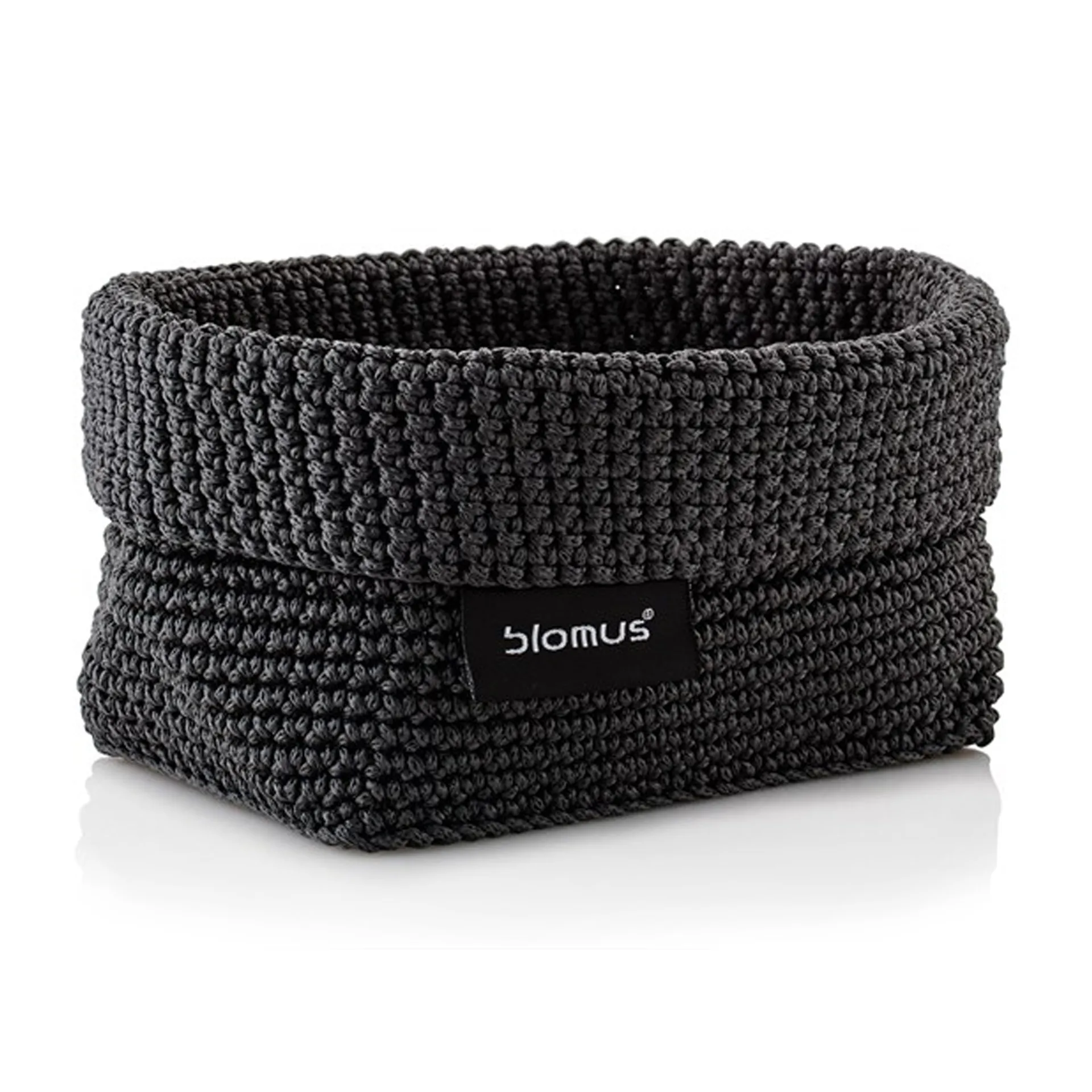 Tela tekstiilikori M 10 x 15 cm, Anthracite blomus