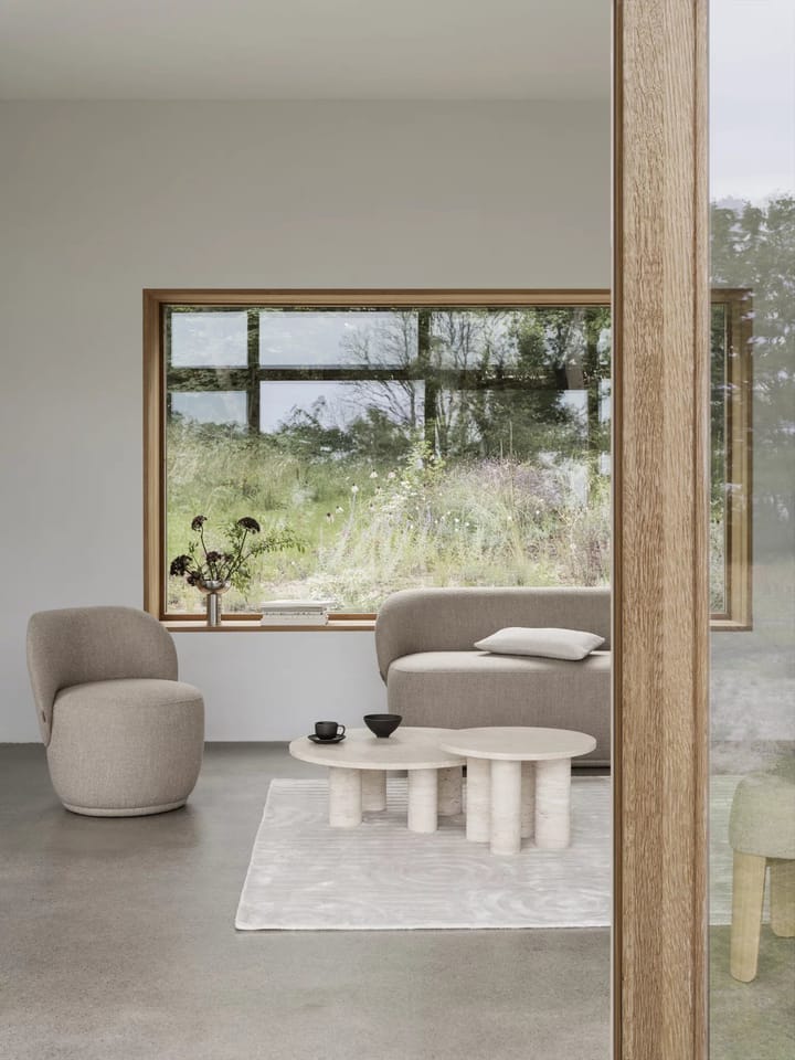 Uzu matto L 200x300 cm, Beige blomus