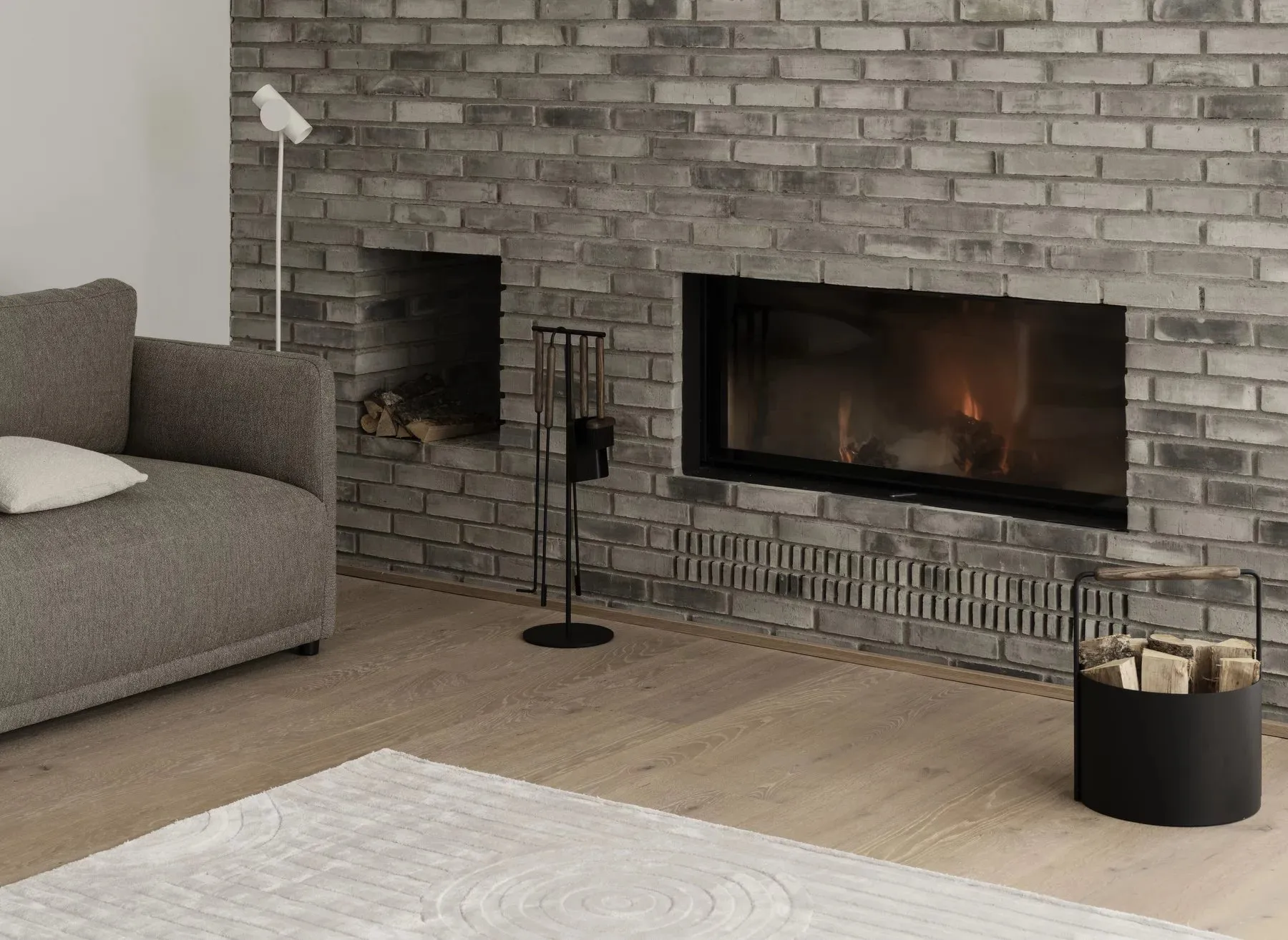 Uzu matto M 160x240 cm, Beige blomus