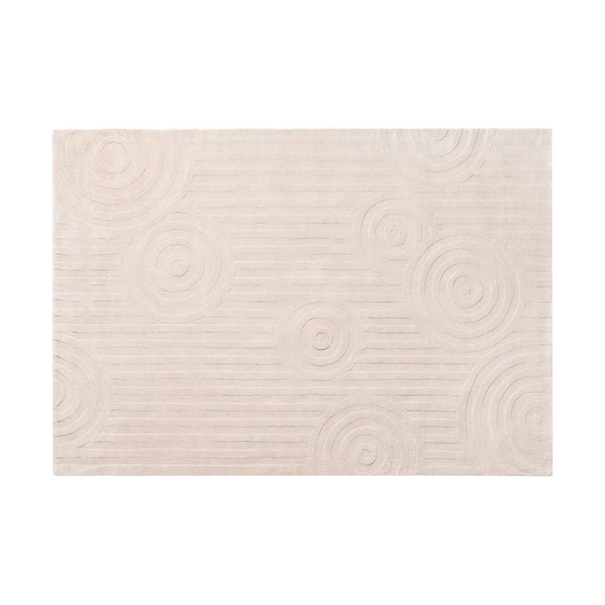 blomus Uzu matto S 140x200 cm Beige | Skandinaavinen Sisustus | Ryijymatot & Nukkamatot | Beige